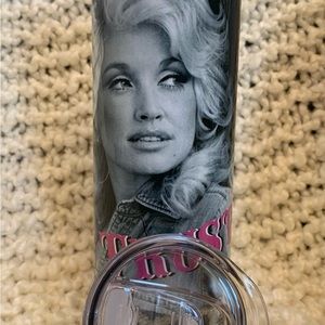 Country Western Dolly Parton Tumbler